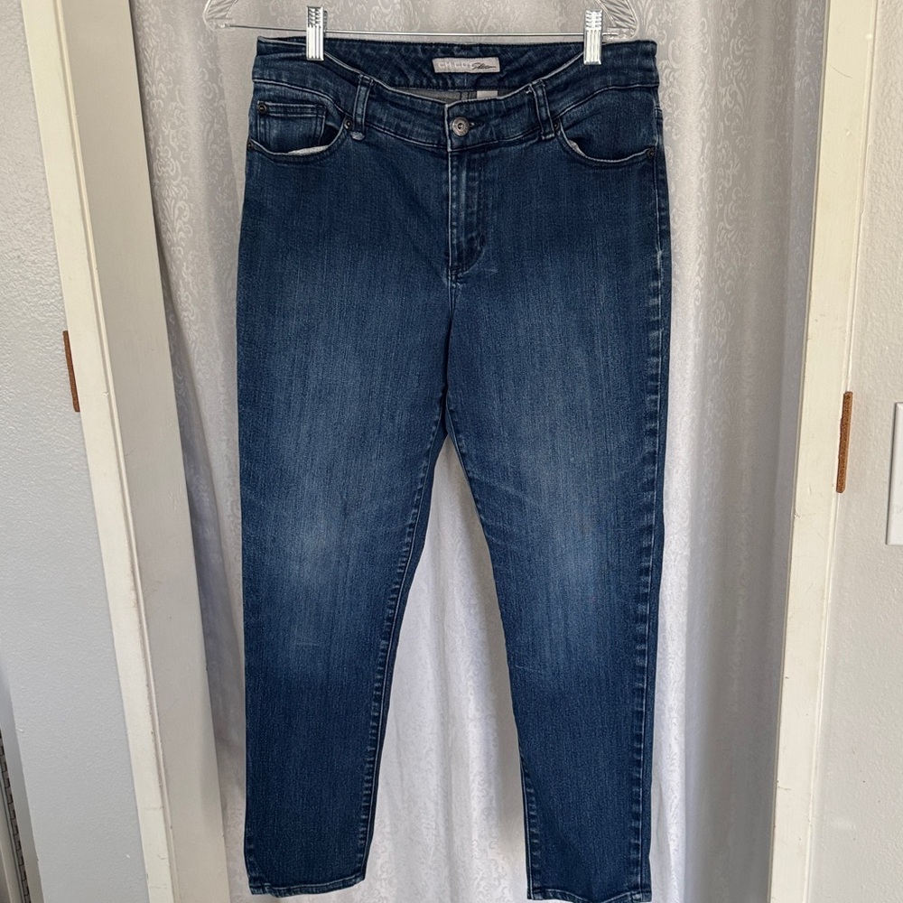 CHICO’s Women's Blue Jeans Sz: 1.5= 10
